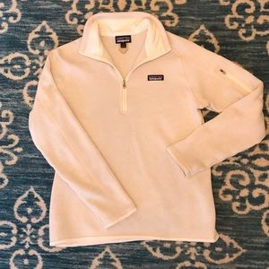 Patagonia Better Sweater Quarter Zip- Cream
